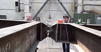 Процесс соосной расточки